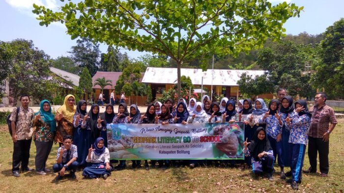 Dukung Geopark Belitong, Perpusda Gencarkan Gerakan Literasi
