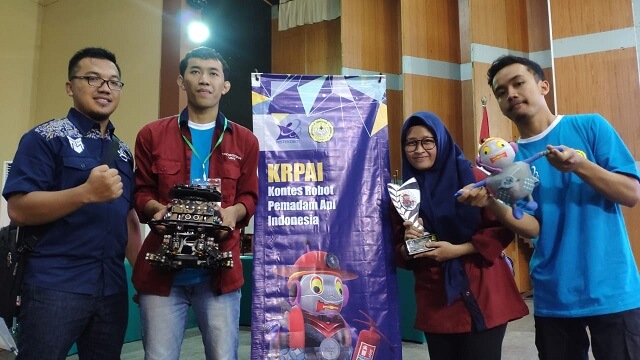 UNY Juara Umum Regional III Kontes Robot Indonesia 2019