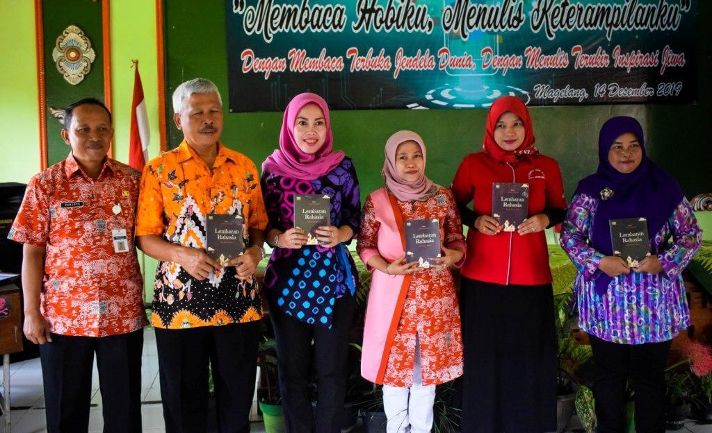 SMPN 7 Kota Magelang Launching Buku dan Kelas Literasi Inspiratif