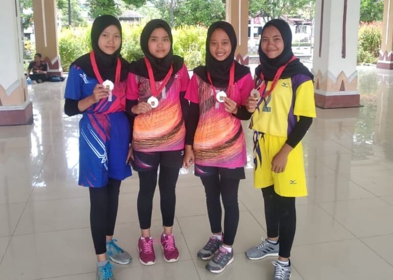 Empat Atlet SMK Muhammadiyah 1 Borobudur Perkuat Tim Voli Popda