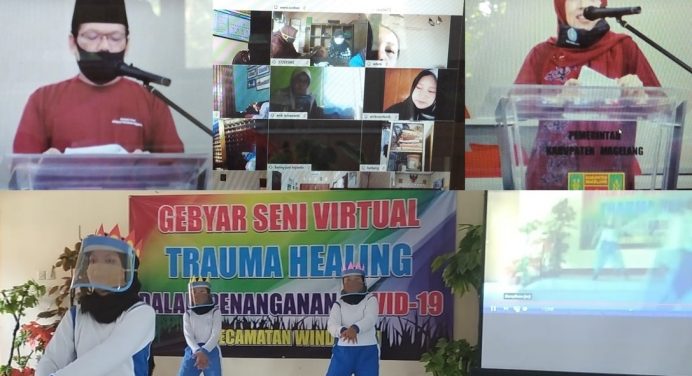 Bersama Bunda PAUD, Disdikbud Kabupaten Magelang Gelar Trauma Healing