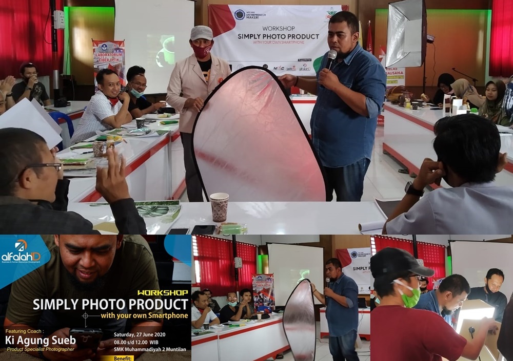 SMK Muhammadiyah 2 Muntilan Gelar Workshop Simply Photo Product