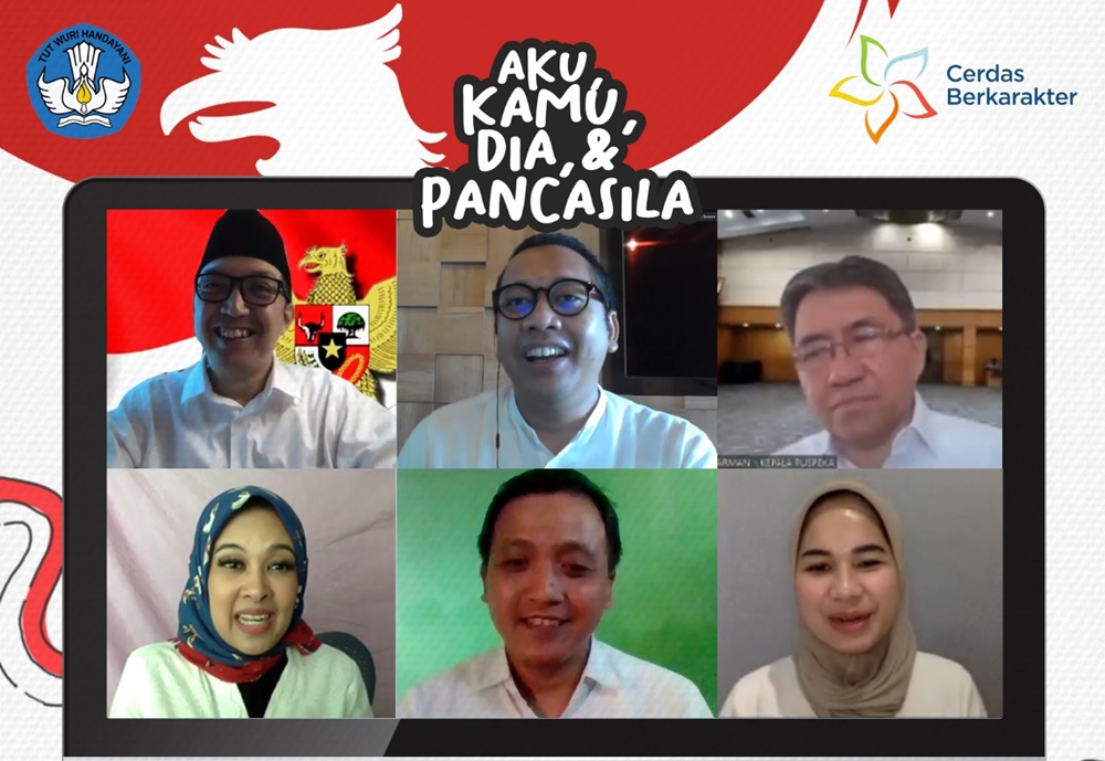 Webinar Pancasila, Kemendikbud Angkat Topik Aktualisasi Kenormalan Baru