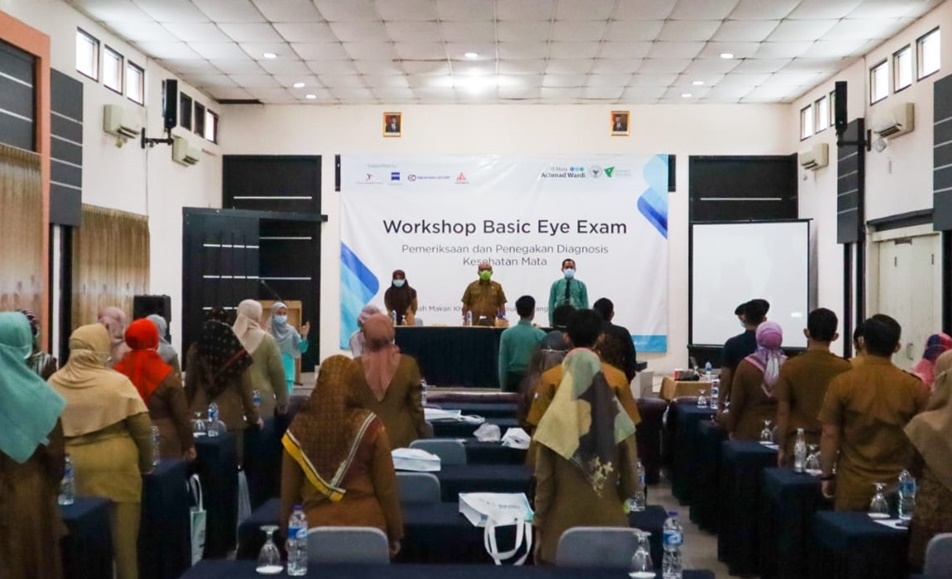 Workshop Basic Eye Exam untuk Puskesmas di Seluruh Wilayah Kota Serang