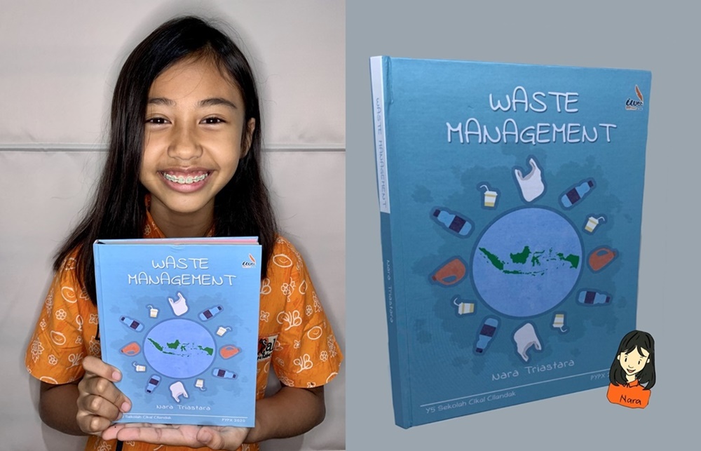 Peduli Keselamatan Bumi, Siswi Sekolah Cikal Ini Terbitkan Buku Pengelolaan Limbah
