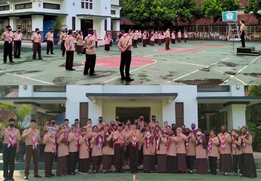 SMP Negeri 1 Kota Magelang Ajak Siswa Maknai Hari Pramuka Dengan Cara Berbeda