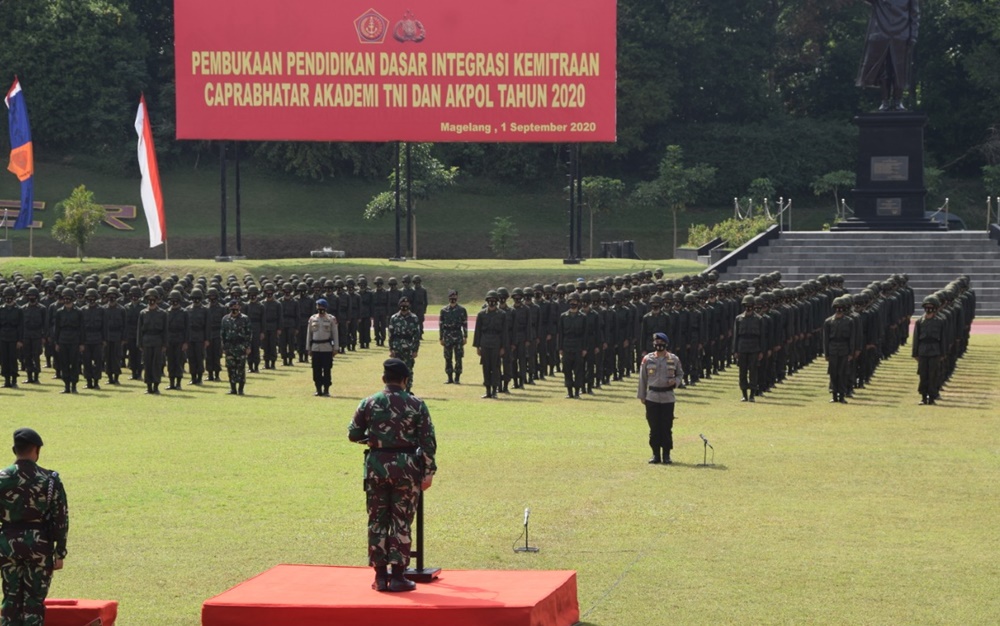 Pendidikan Caprabhatar Akademi TNI dan Akademi Kepolisian Dibuka