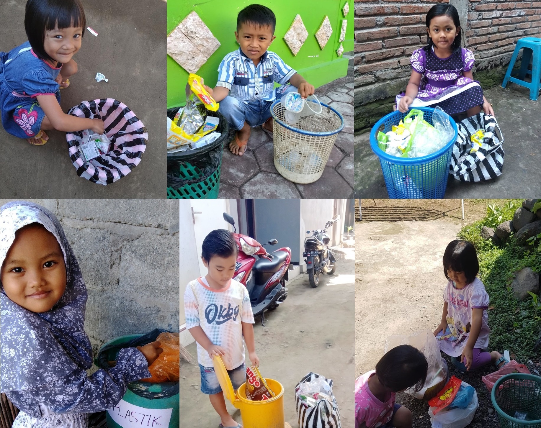TK KB IT Pamardhi Siwi Mertoyudan Lakukan Aksi World Clean-up Day