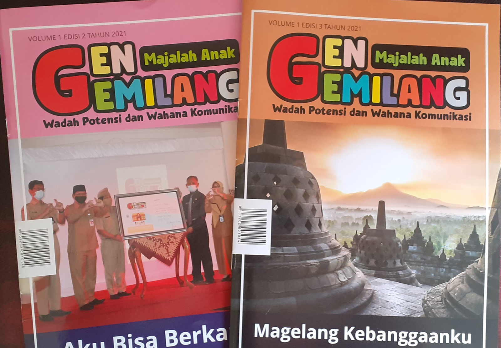 Wadahi Potensi Guru dan Siswa, Tim PPSD Kabupaten Magelang Terbitkan Majalah Anak
