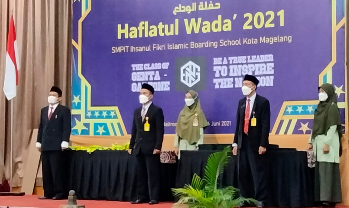 Haflatul Wada’ SMPIT Ihsanul Fikri, Momen Haru Siswa dan Guru