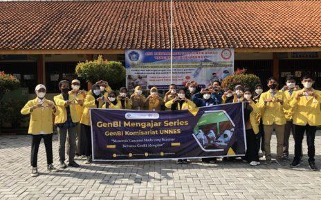 GENBI. Kegiatan bersama GenBI Mengajar di SDN Sekaran 01 Kota Semarang. (foto: dok. GenBI)