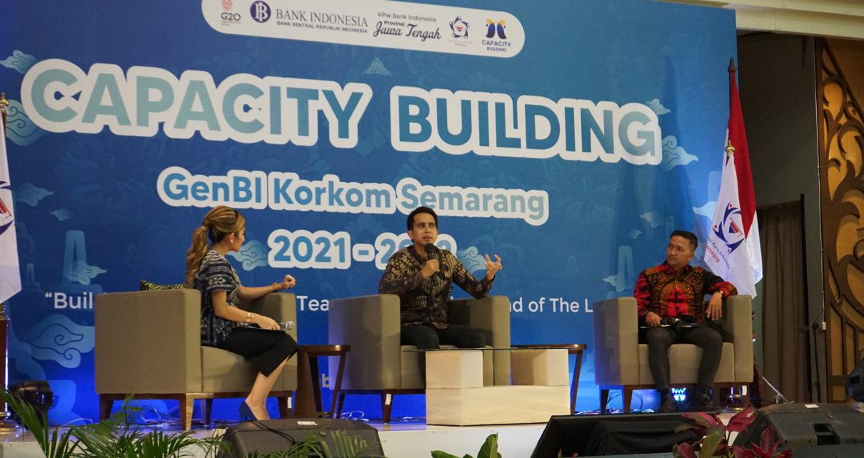 KORKOM. GenBI Korkom Semarang mengundang Content Creator Ternama dalam acara Capacity Building. (foto: ist)