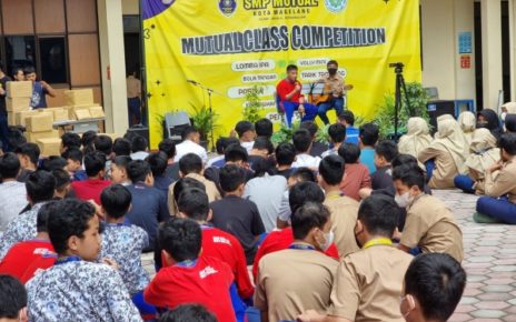 SISWA. SMP Muhammadiyah 1 Alternatif (Mutual) Kota Magelang mengadakan kegiatan Mutual Class Competition (MCC). (foto: ist)