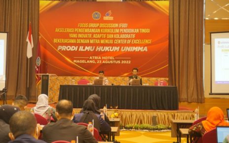 HUKUM. FGD Prodi Ilmu Hukum Universitas Muhammadiyah Magelang (UNIMMA) di Hotel Atria, Magelang. (foto: unimma)