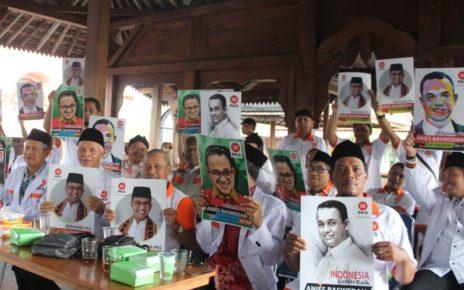 DEKLARASI. DPD PKS Kabupaten Magelang, Jawa Tengah, deklarasikan agar DPP PKS mengusung Anies Baswedan menjadi capres pada Pemilu 2024. (foto: istimewa)