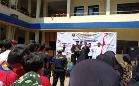 HUT. Festival Kemerdekaan HUT Kemerdekaan RI ke-77 di SMP Mutual Kota Magelang. (foto: istimewa)