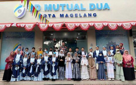 BERPRESTASI. Siswa-siswi SD Mutual 2 Kota Magelang di ajang POPDA dan MAPSI Tahun 2022. (foto: sdmutual2)