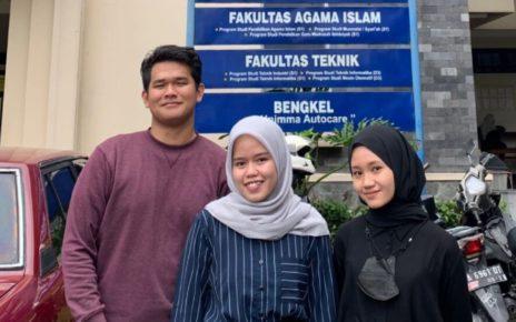 JUARA. Tim dari mahasiswa FT UNIMMA yang menjadi juarai PKMM se-Indonesia. (foto: unimma)