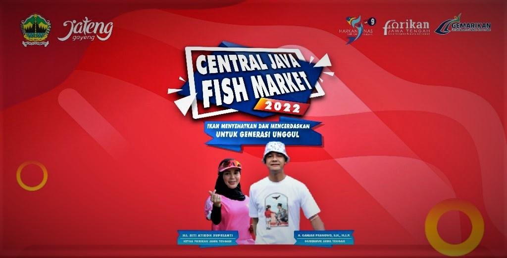 MARKET. Central Java Fish Market akan dihelat Minggu (11/12/2022) mendatang  diTaman Sunan Jogo Kali, Kota Surakarta atau Solo. (sumber: provjateng)