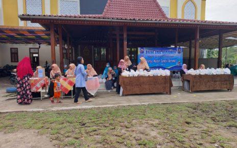 BAZAR. SD Islam Tahfidz Qur'an As Syafi'iyah mengadakan Bazar Amal Ramadan di halaman SD ITQ As Syaifiyah Mungkid pada Jumat (07/04/2023). (foto: istimewa)