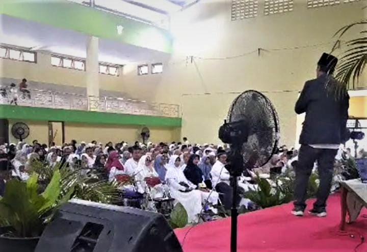 MOTOVASI. SMP IT Ihsanul Fikri Pabelan Magelang menyelenggarakan motivasi dan doa bersama jelang ujian sekolah, Ahad (30/04/2023). (foto: istimewa)