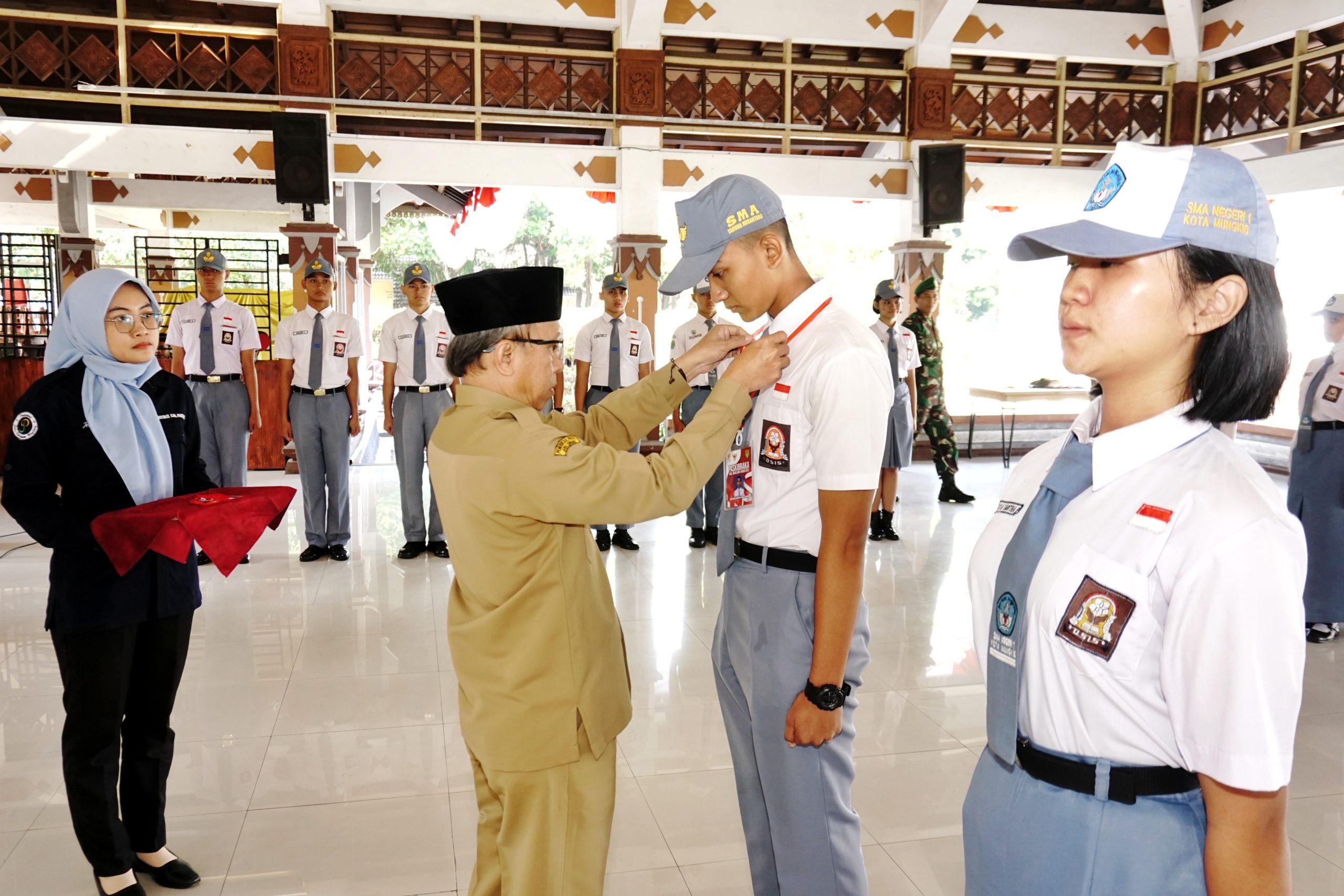 Pelatihan Calon Paskibraka Tingkat Kabupaten Magelang Sekda Kalian