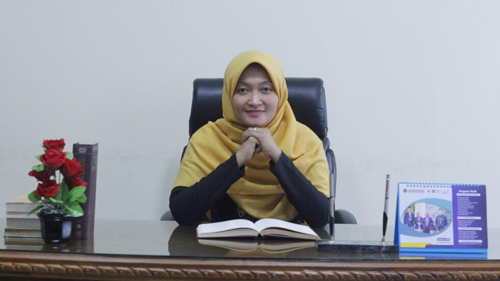 LOLOS. Dosen Fakultas Teknik (FT) Universitas Muhammadiyah Magelang (UNIMMA), Yun Arifatul MT., Ph.D lolos hibah pendanaan Riset dan Inovasi untuk Indonesia Maju (RIIM) Gelombang 3. (foto: unimma)