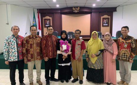 UNIMMA. Universitas Muhammadiyah Magelang (UNIMMA) kembali menambah dosen bergelar doktor. Yakni  kepada Galih Istiningsih. (foto: unimma)