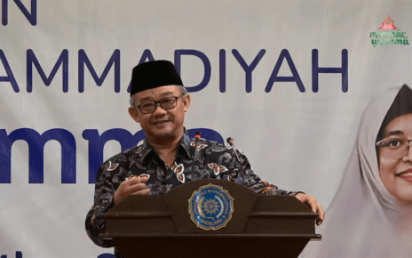 UNIMMA. Sekretaris Umum PP Muhammadiyah, Prof Abdul Mu’ti, M.Ed saat di UNIMMA, Jumat 10 November 2023. (foto: unimma)