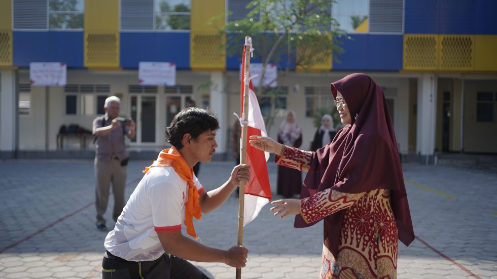 UNIMMA. Seremoni pembukaan ekspedisi dan pelepasan atlit dilaksanakan di Halaman Kampus 1 UNIMMA, beberapa waktu lalu. (foto: unimma)