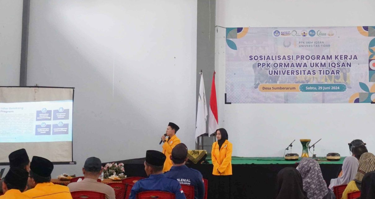 IQSAN. PPKO UKM IQSAN melakukan pengembangan program dari PPKO 2023 yang bertempat di Desa Sumberarum Kecamatan Tempuran, Kabupaten Magelang. (foto: untidar)