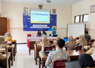 PKM. Tim Pengabdian Kepada Masyarakat (PKM) Universitas Tidar (Untidar) menggelar sosialisasi pengoptimalan website sekolah yang akan dikembangkan di SDN Bandongan 1, Jumat 27 September 2024. (foto: ist)