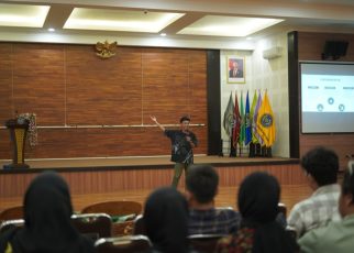 KULIAH. Program studi (prodi) Ilmu Komunikasi (Ilkom) Fakultas Psikologi dan Humaniora (FPH) Universitas Muhammadiyah Magelang (UNIMMA) menggelar kuliah Meet the Expert. (foto: unimma)