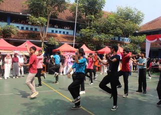 GELAR KARYA. Sekolah Menengan Pertama Negeri (SMPN) 2 Kota Magelang mengadakan Gelar Karya. (foto: ika/siedoo)  