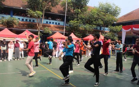 GELAR KARYA. Sekolah Menengan Pertama Negeri (SMPN) 2 Kota Magelang mengadakan Gelar Karya. (foto: ika/siedoo)  